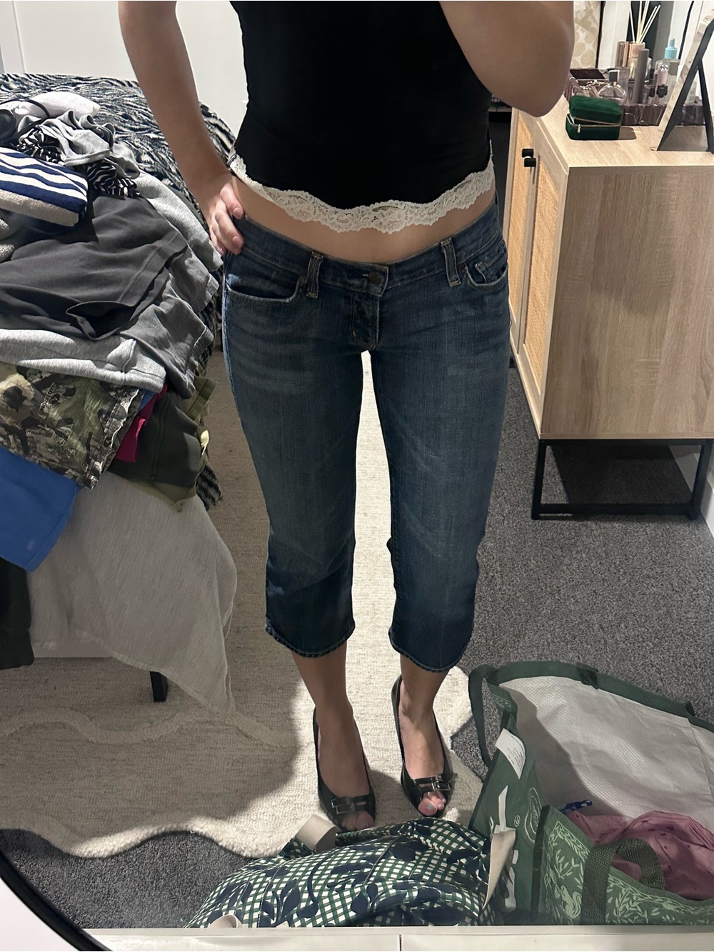 Citizens of Humanity Y2K Denim Capris